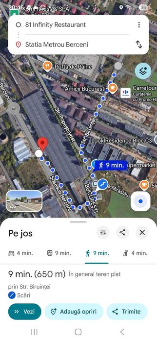 Inchiriez Garsoniera Popesti Leordeni ,str.Biruintei 81 ,35 mp ,etaj 2