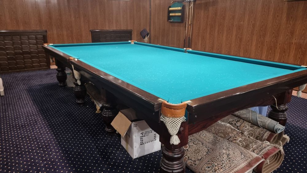 Бильярдный стол мрамир оригинал 12фут