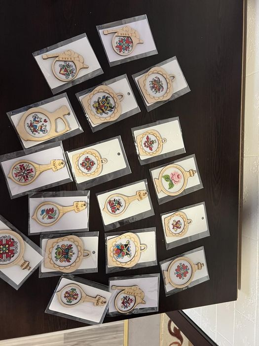 Магнити с бродерия