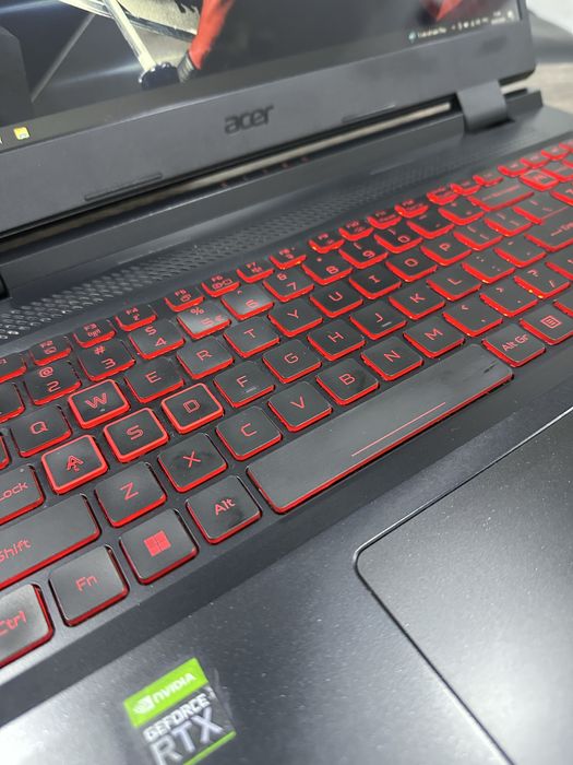 мощный 16-ядерный i5 ноутбук Acer NITRO 5, для графики и игр