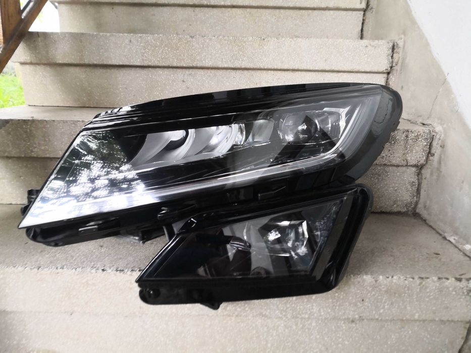 Фар Skoda Kodiaq FULL LED ляв/Фар Шкода Кодиак Оригинален