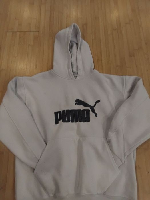 Hanorac alb puma