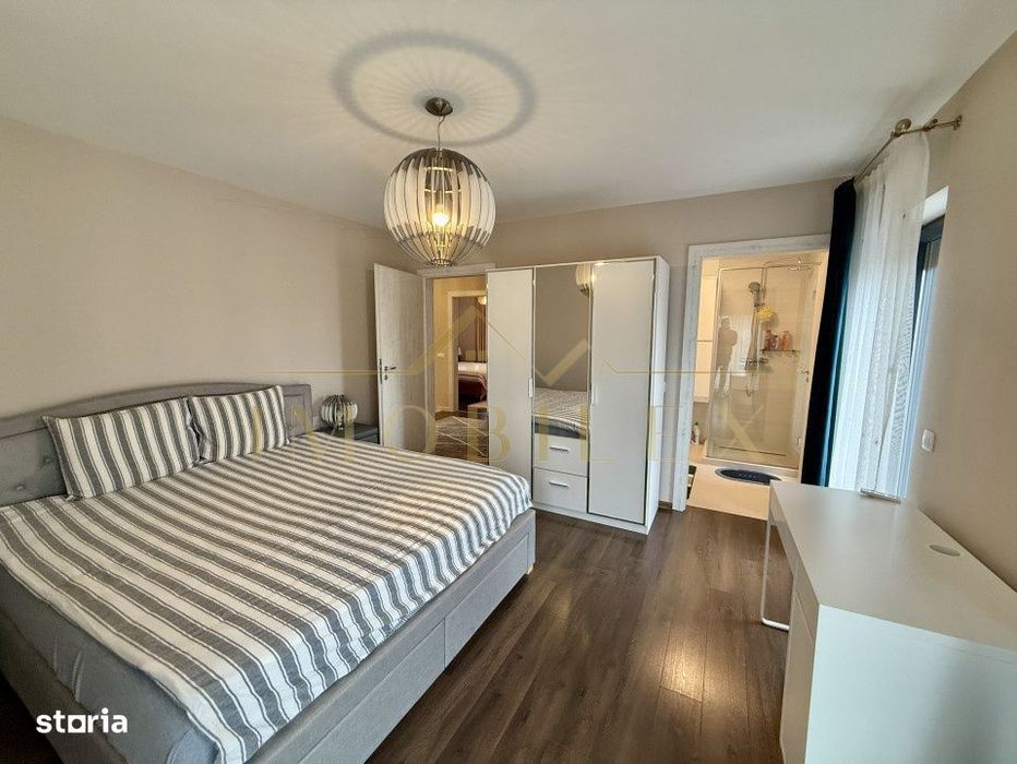 Casa individuala LUX, 4 camere, 3 bai, teren 450mp, zona Dezmir