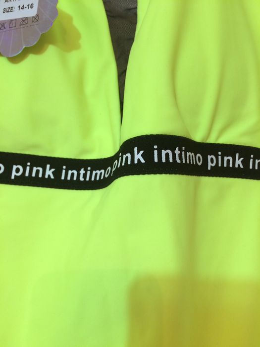 Costum de baie verde neon