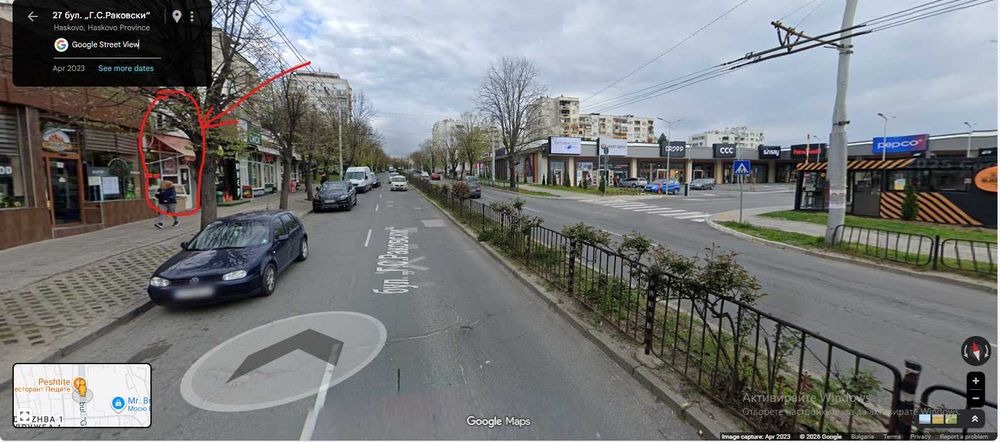 Дава под наем магазин гр. Хасково, бул.Раковски, срещу Ритейл парк