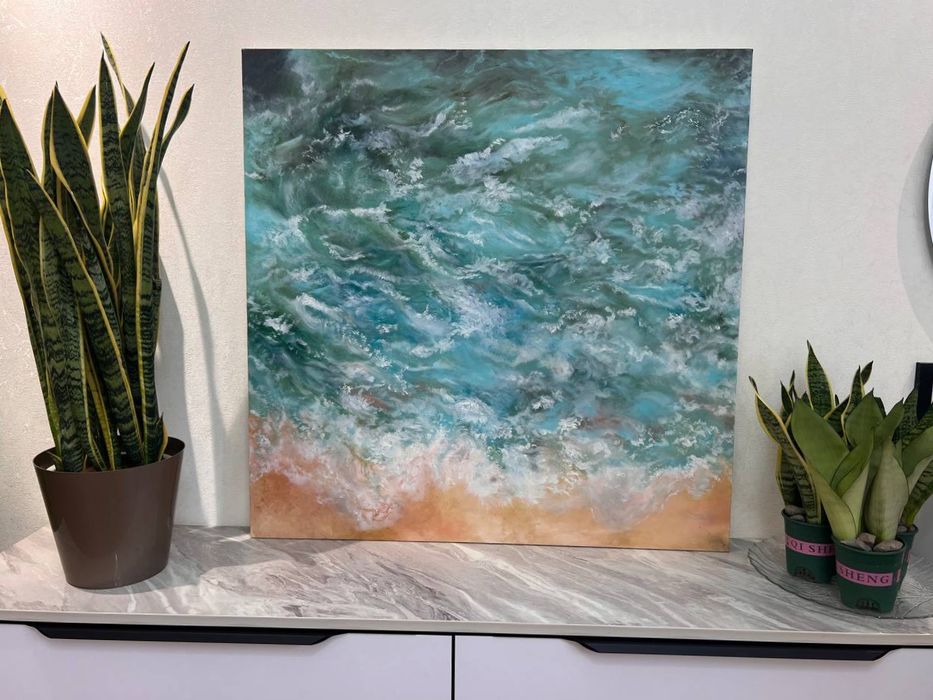 Картина маслом современной художницы