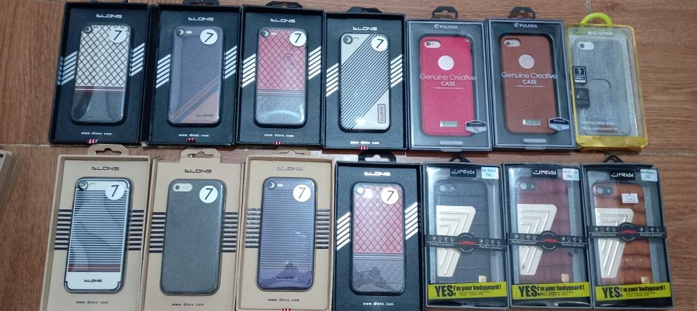 На iPhone чехол новый. 100тг