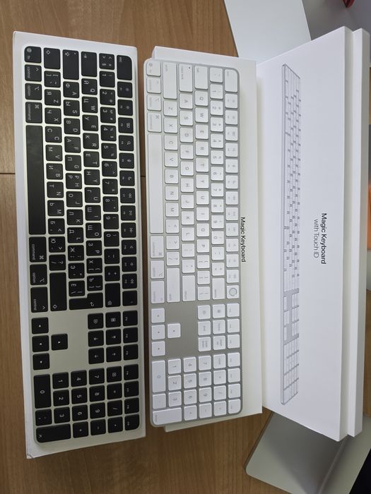 Apple Magic Keyboard with Touch ID Type-C White (полная) американская