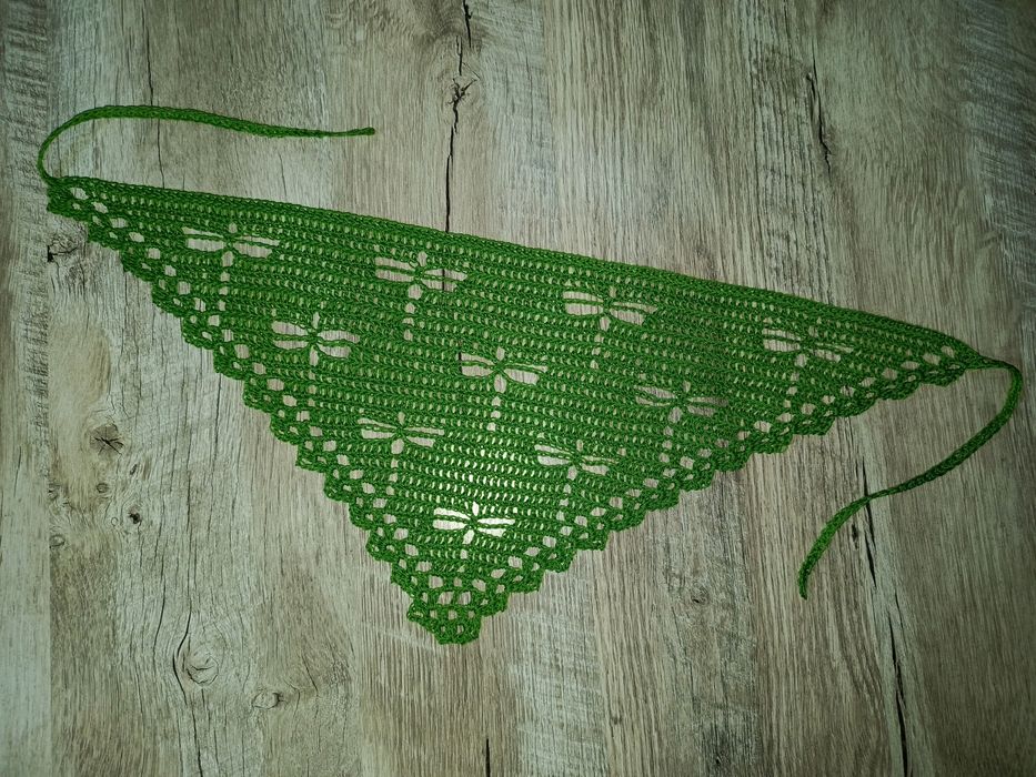 Косынка ручная работа