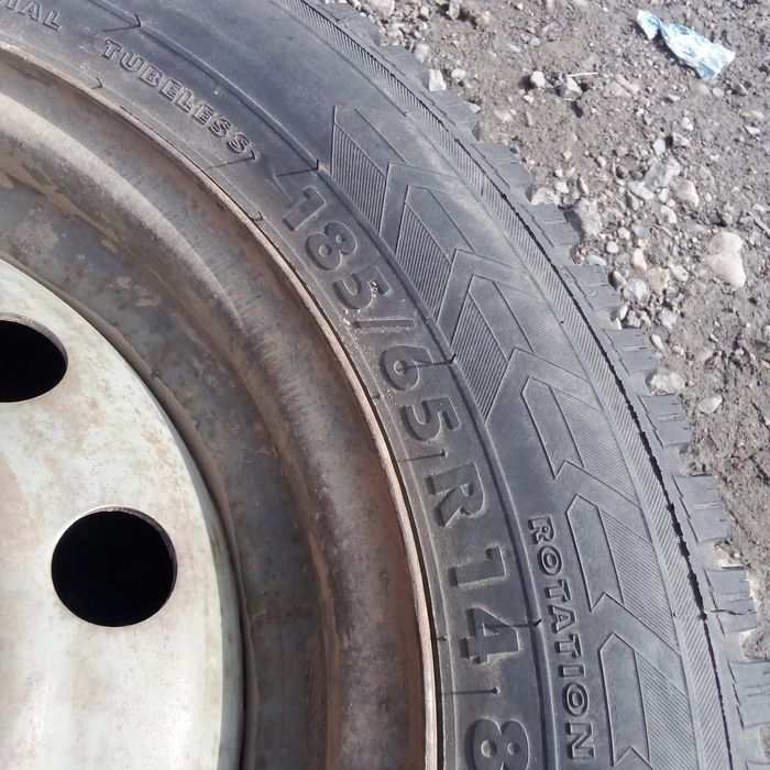 Колеса с дисками R14 185 на 65