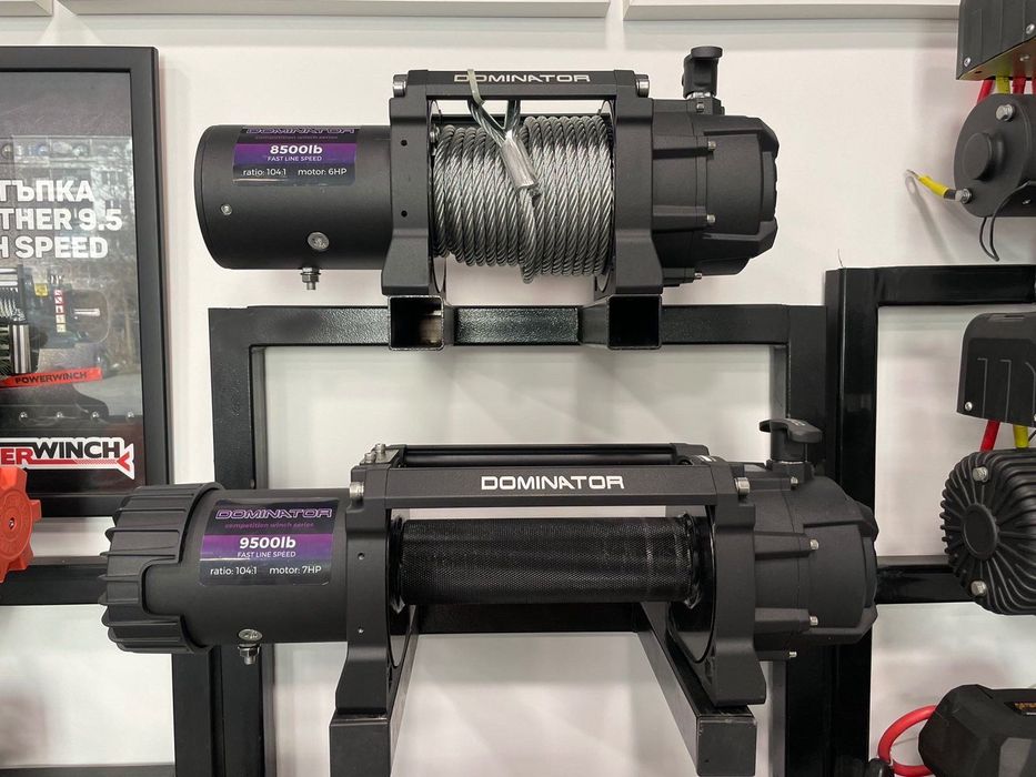 Troliu electric Dominator 13000 FLS sufa sintetica Rapid Off Road