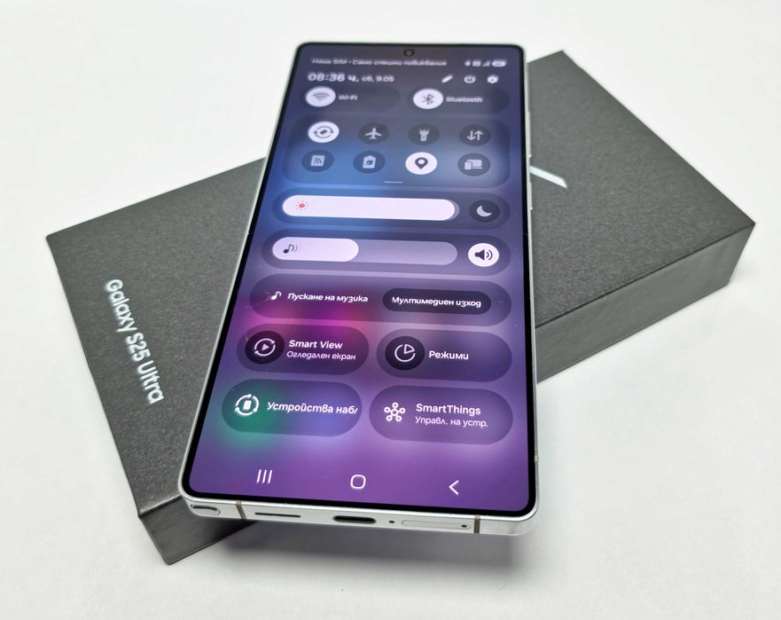 Samsung S25 Ultra 512GB SilverBlue•Гаранция