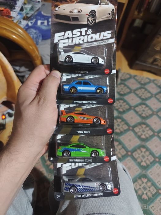 Сет Бързи и яростни Хот уилс Hot wheels