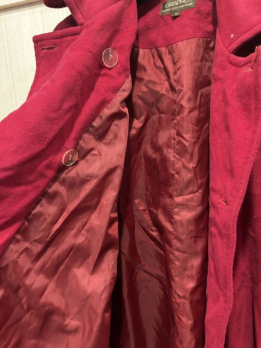 Продам пальто кожаное и драповое