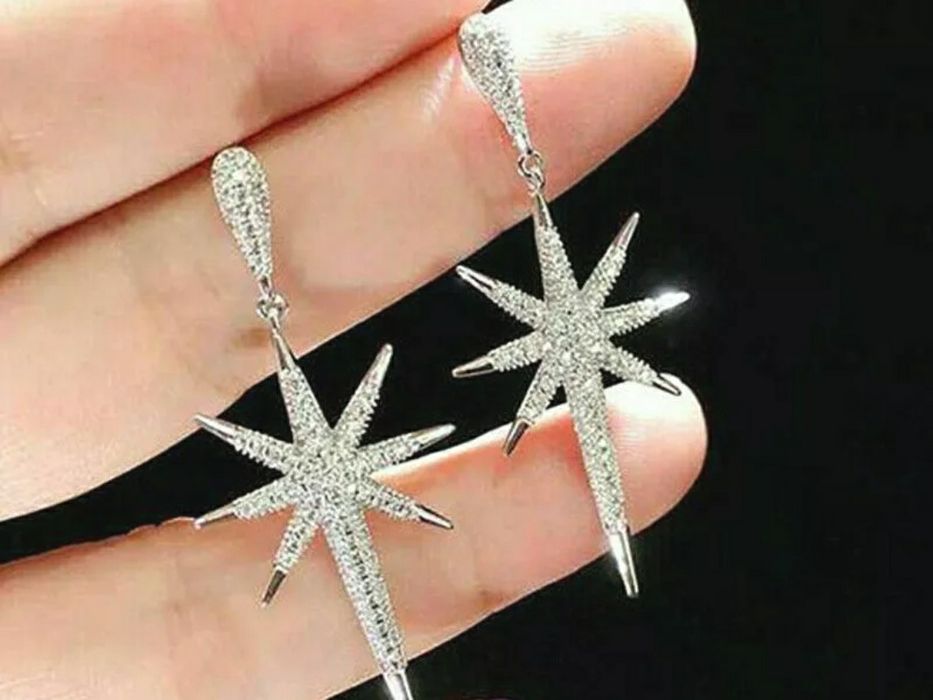 Cercei de lux argint 925