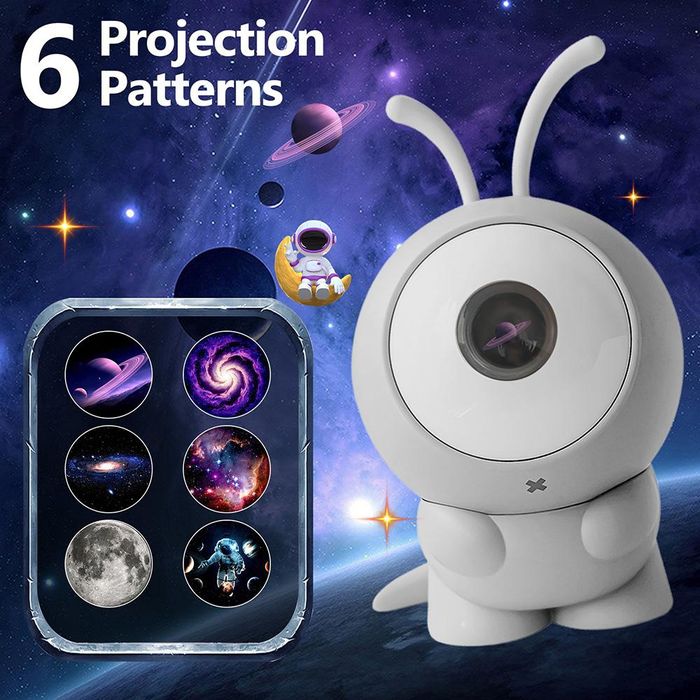 Звездный проектор Galaxy Light 6 в 1 Планетарий Галактический