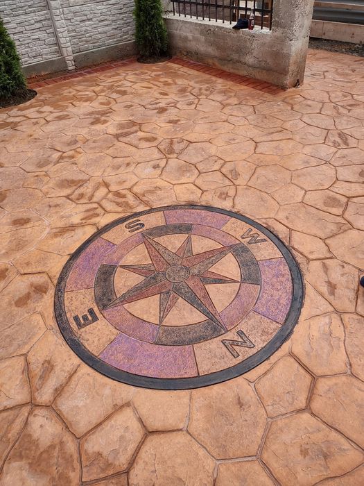 Beton amprentat Brasov
