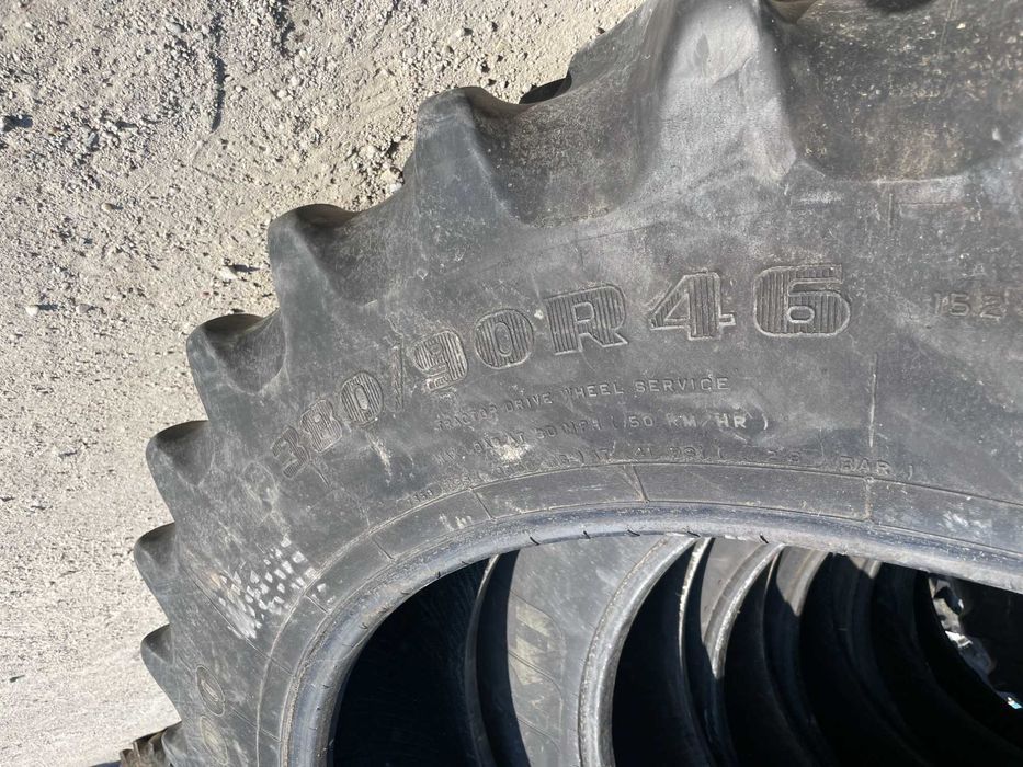 Anvelope tehnologice 380/95r46 cauciucuri agricoel secodn hand