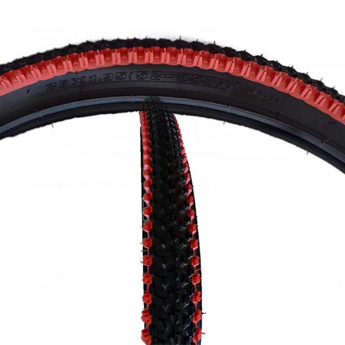 Външна гума за велосипед JURNEU (26 х 1.95) Цветни ивици
