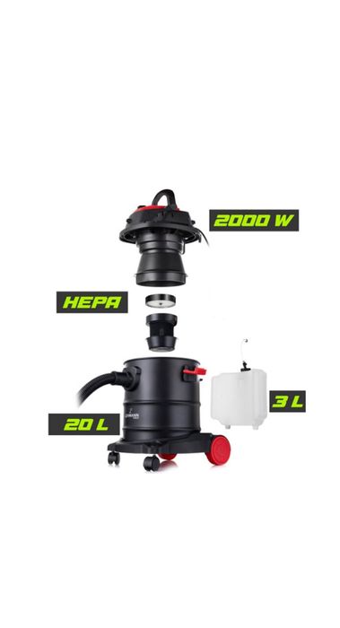 Aspirator cu spalare Lehmann UltraWash, 1600/2000 W, Multifunctional