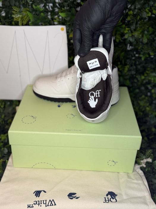 Adidasi/Sneakers Off-White OOO black and white | dustbag | MM2