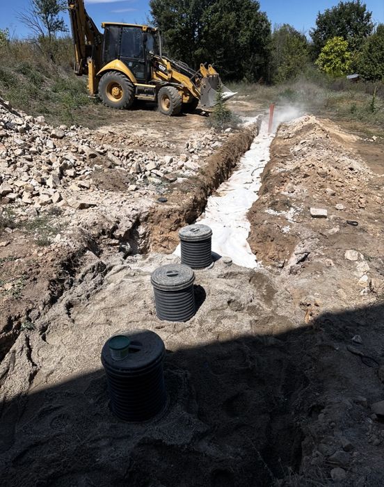 Еко Септична Яма Септичен Резервоар Пречиствателни Станции Дренажи