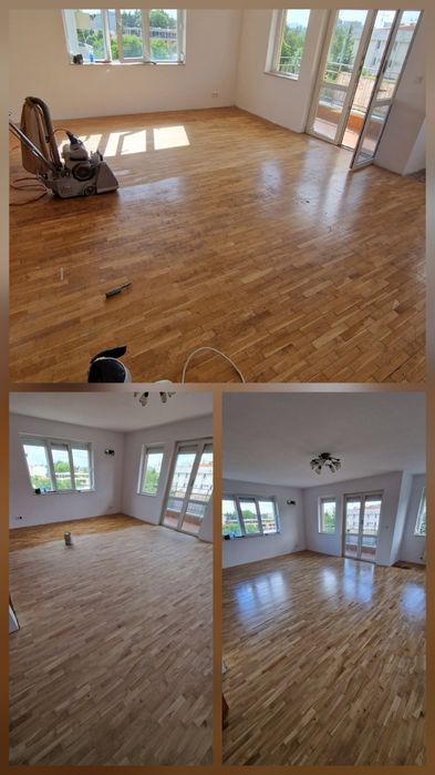 Циклене и лакиране на паркет и дюшеме