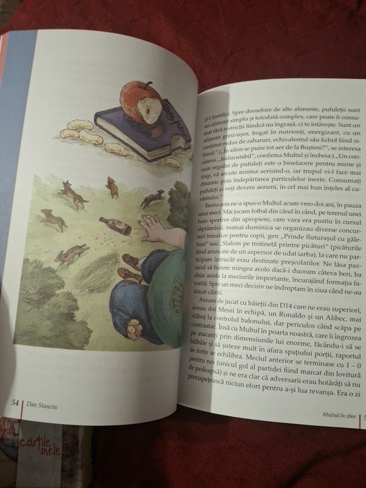 Cărțile " Care i faza cu cititul? " si " Cel mai mult si mai mult"