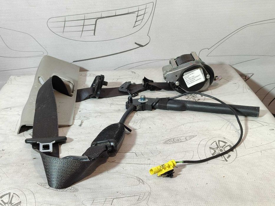 Centură de siguranță față dreapta Opel Zafira C Tourer 2011-2019 2013 2.0 CDTI 96kW Cod OEM: 13394802 (5E3)