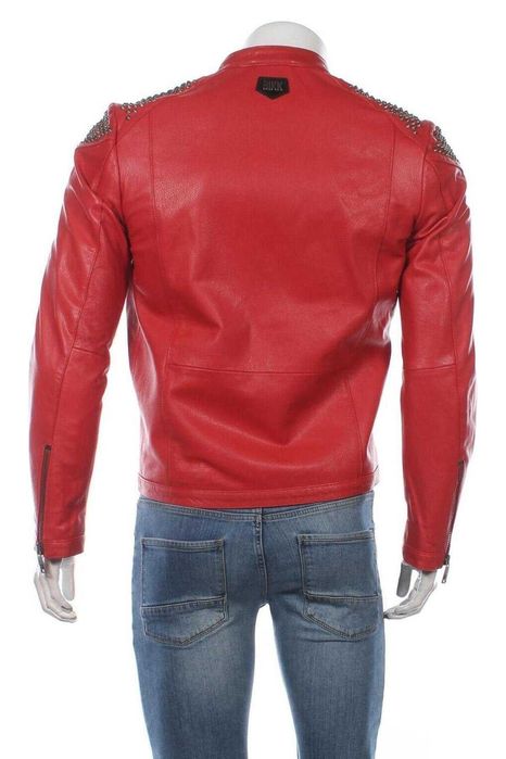 BIKKEMBERGS Мъжко кожено яке