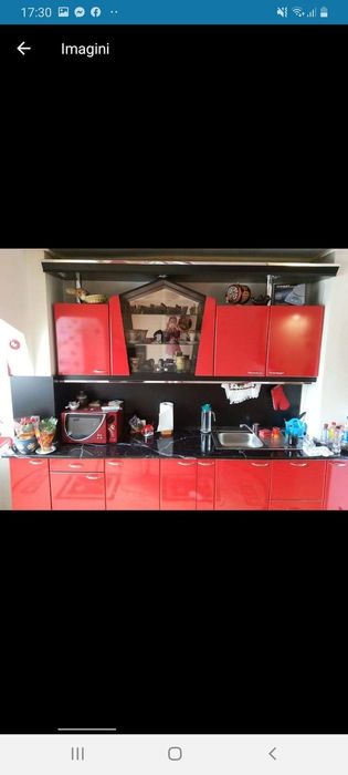 Vand mobila rosie bucatarie