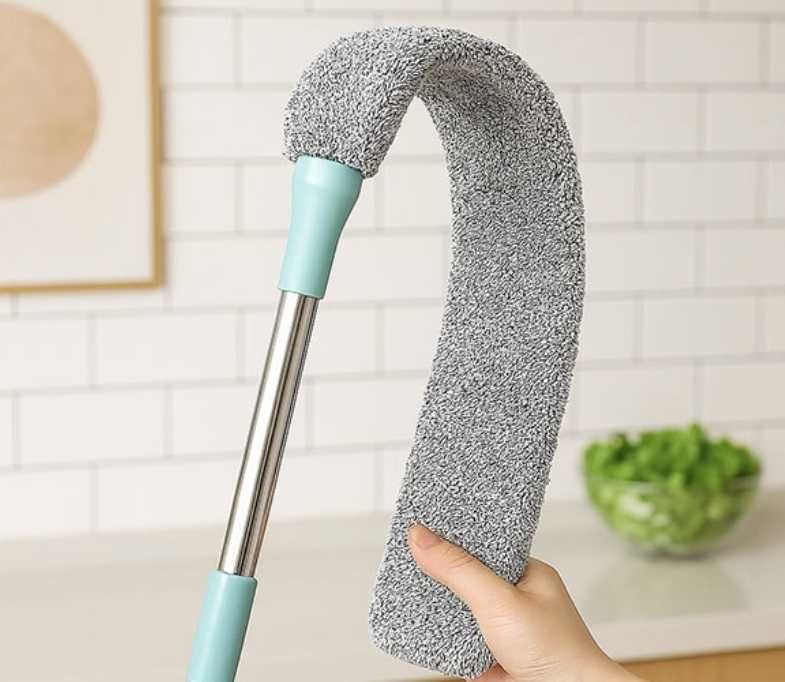 Гъвкава микрофибърна четка за почистване на трудно достъпни места