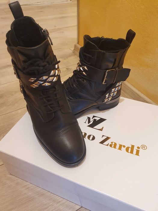 Дамски боти естественна кожа