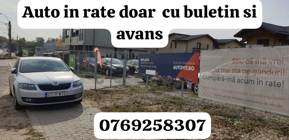 Renault in rate doar cu buletin si avans 7 loc