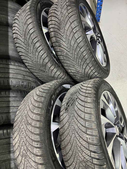Jante Originale Skoda Kodiaq R19 Anvelope AllSeason Kumho 2024