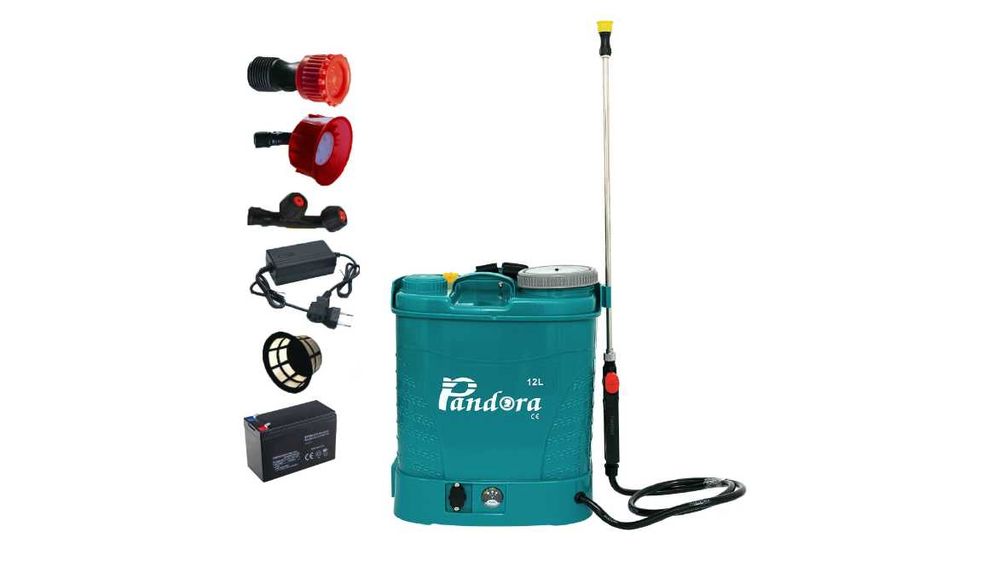 Pompa stropit Pandora Sprayer acumulator 12 / 16L regulator presiune