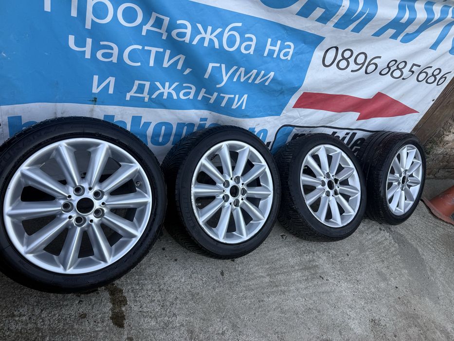 17 5х120 джанти с гуми мини купър
