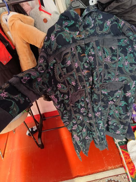 Зимни куртка джинсы