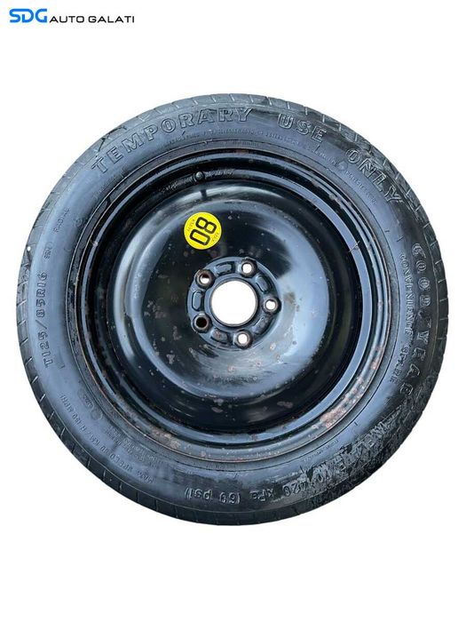 Janta Roata Rezerva Slim Tabla T 125 85 16 R16 Ford C-Max 2004 - 2010 Cod 1S71-MH 1S71MH [B2930]