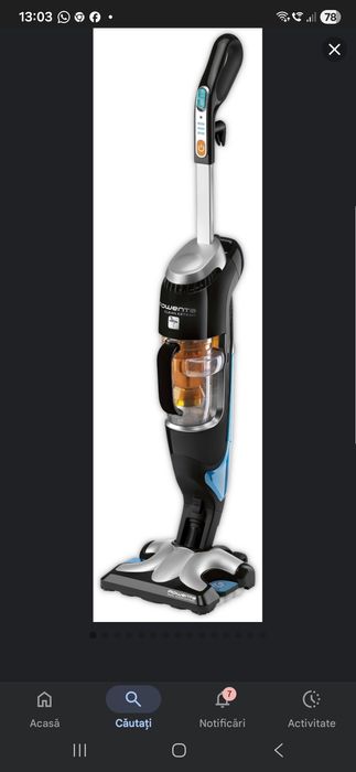 Aspirator cu spalare cu abur Rowenta