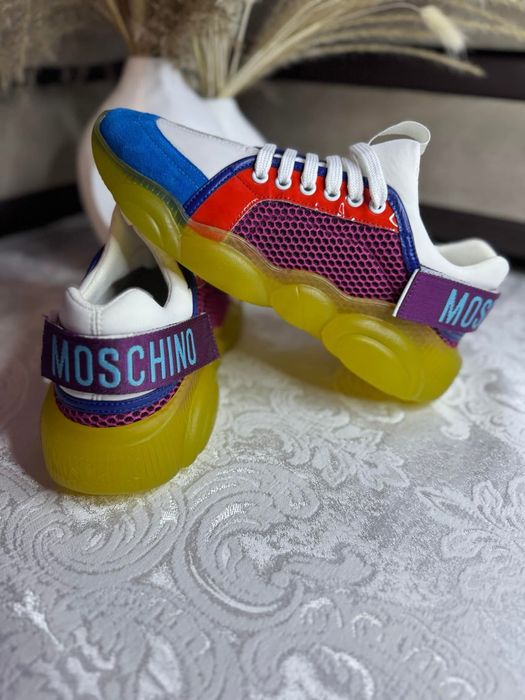 Moschino Teddy bubble Yellow/Multi Размер:40