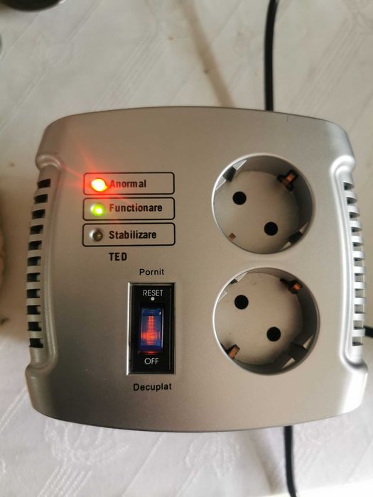 Stabilizator de tensiune TED Electric ideal pentru centrale termice