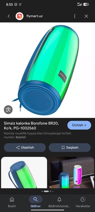 Kalonka sotiladi bluetooth
