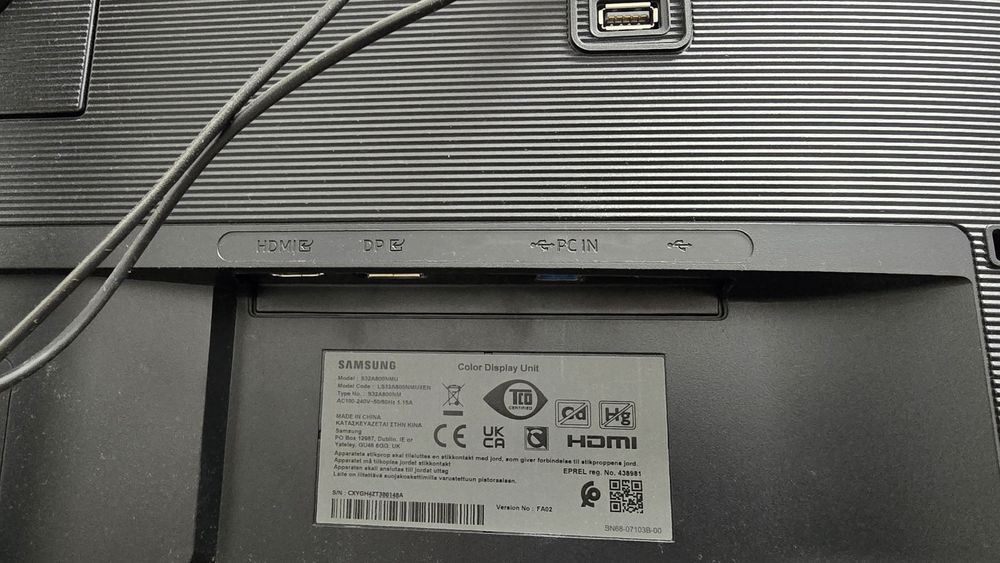 Monitor gaming, Samsung, UHD, 32", rezolutie 4k