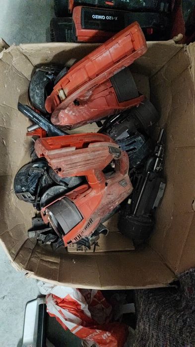 Хилти Hilti GX3 GX120 машини на части  пистолет бетон метал сухо строителство
