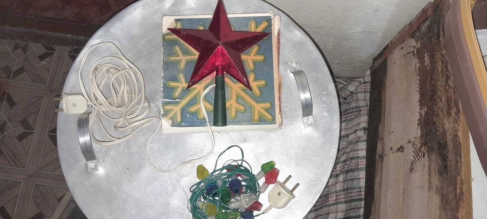 Советские ёлочные игрушки для ёлки СССР