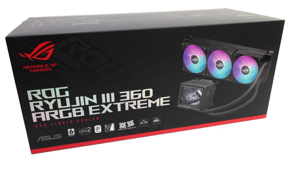Система охлаждения ASUS ROG RYUJIN III 360 ARGB Extreme