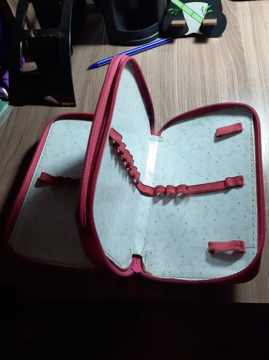 Папка и пенал для девочек с ручками