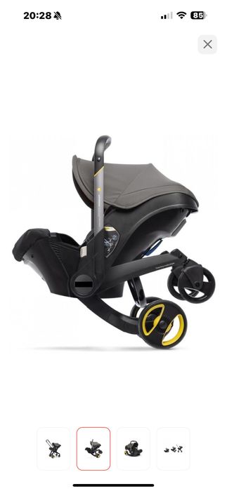 Коляска-автокресло MSTAR S800, серый