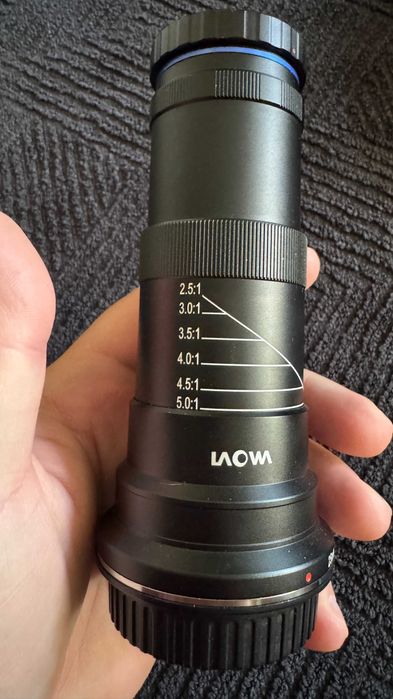 Obiectiv Laowa Venus Optics 25mm F2.8 2.5-5X Ultra-Macro EF